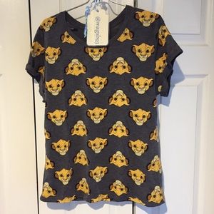 Disney Lion King Simba T-shirt Juniors XXL
